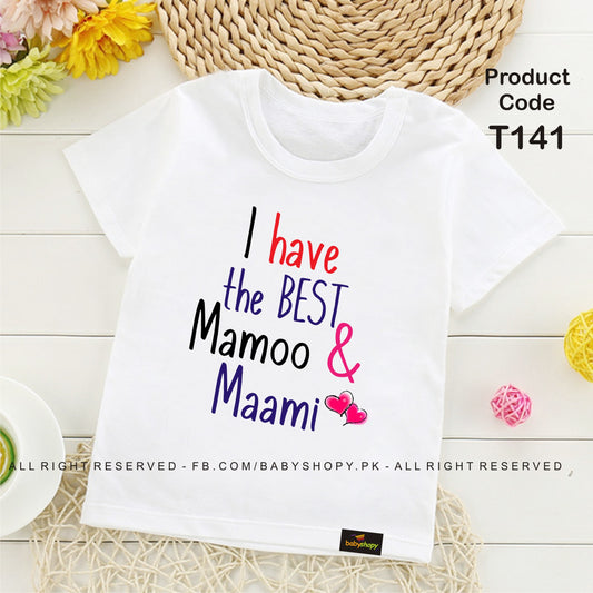 i have the best mamoo and mami baby t shirt