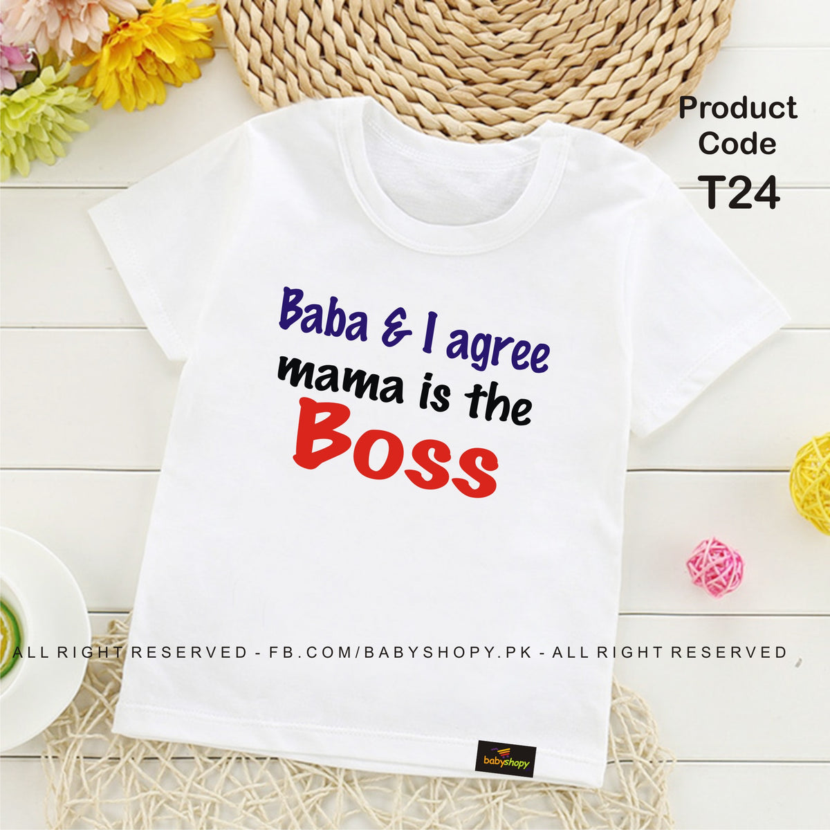 Baba I agree mama is the Boss baby t shirt