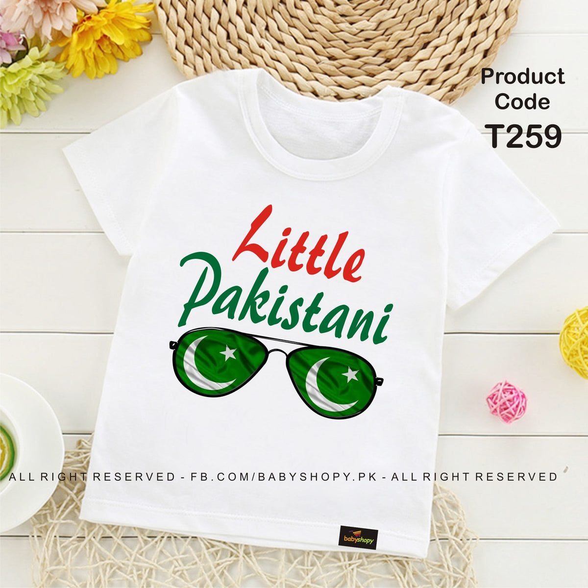 little pakistani baby t shirt