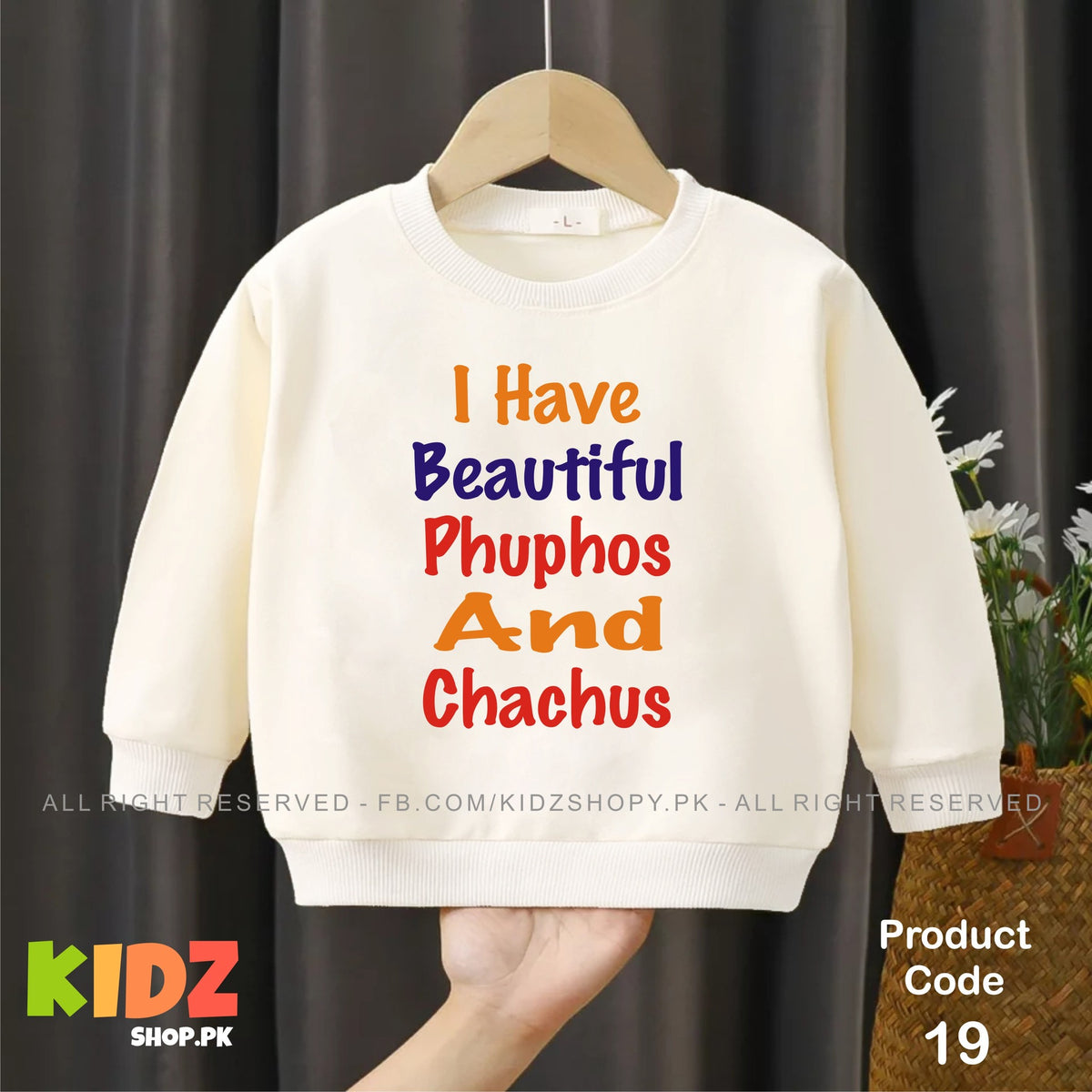 I have beautiful puphos and chachus baby sweat shirt