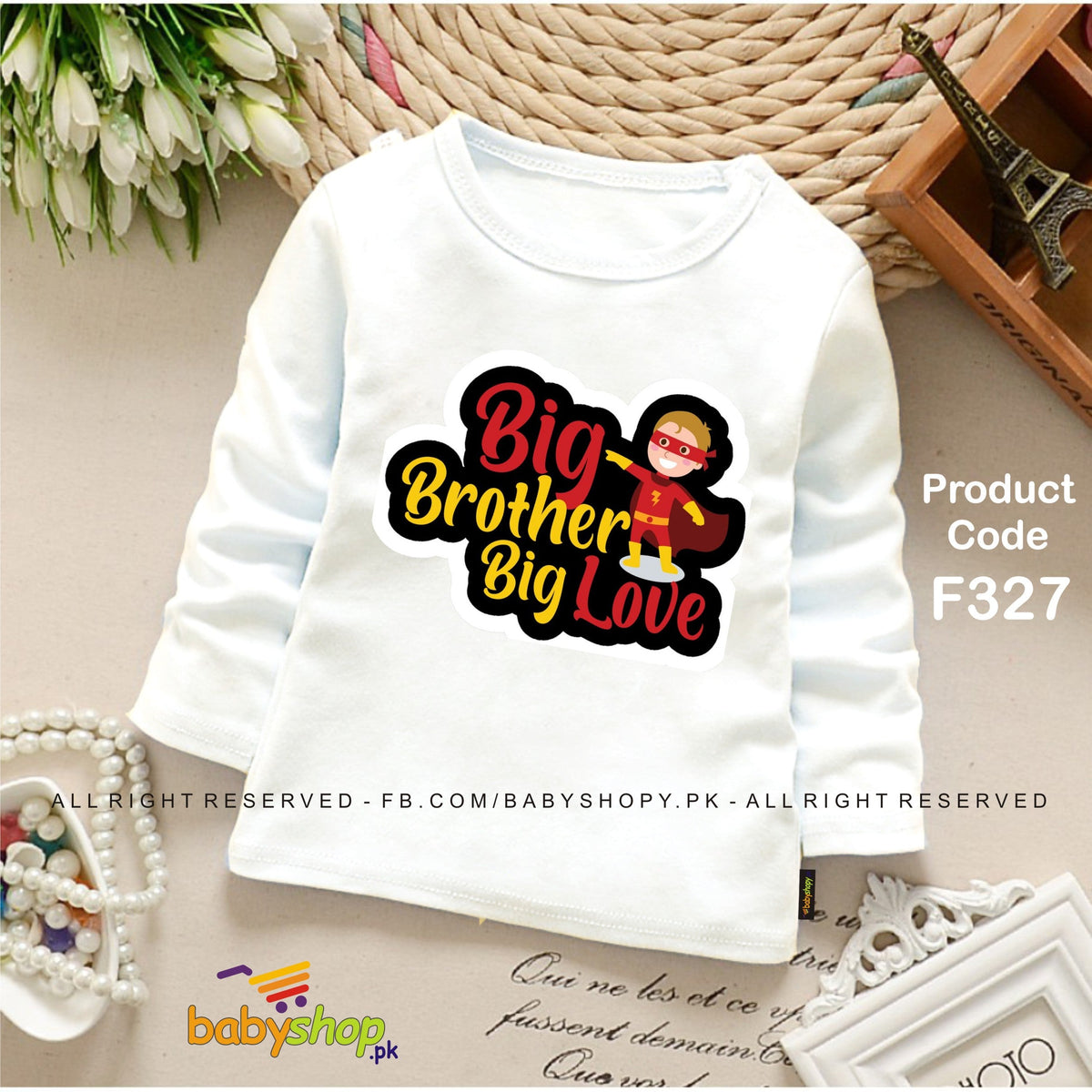 BIG BROTHER BIG LOVE baby shirt