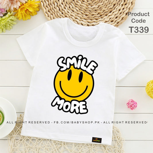 smile more baby tshirit