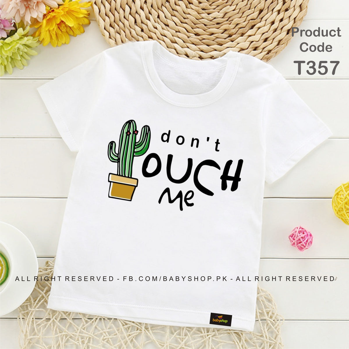 dont touch me  baby tshirt