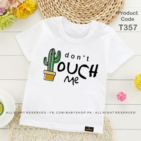 dont touch me  baby tshirt