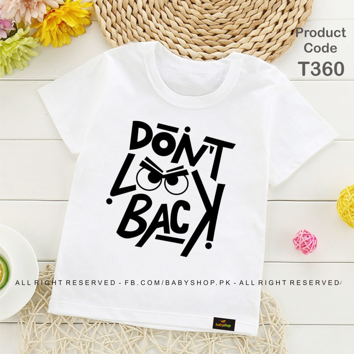 dont look back baby tshirt