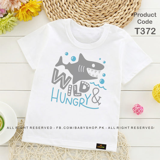 wild and hungry  baby tshirt