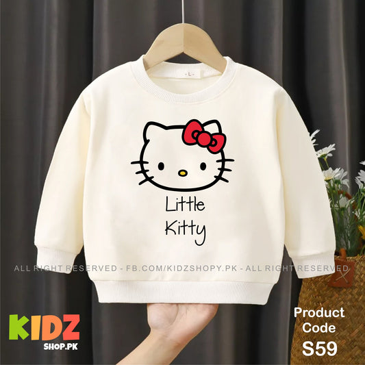 little kitty baby sweat shirt