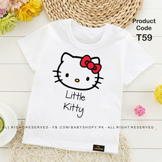 Little Kitty  baby t shirt