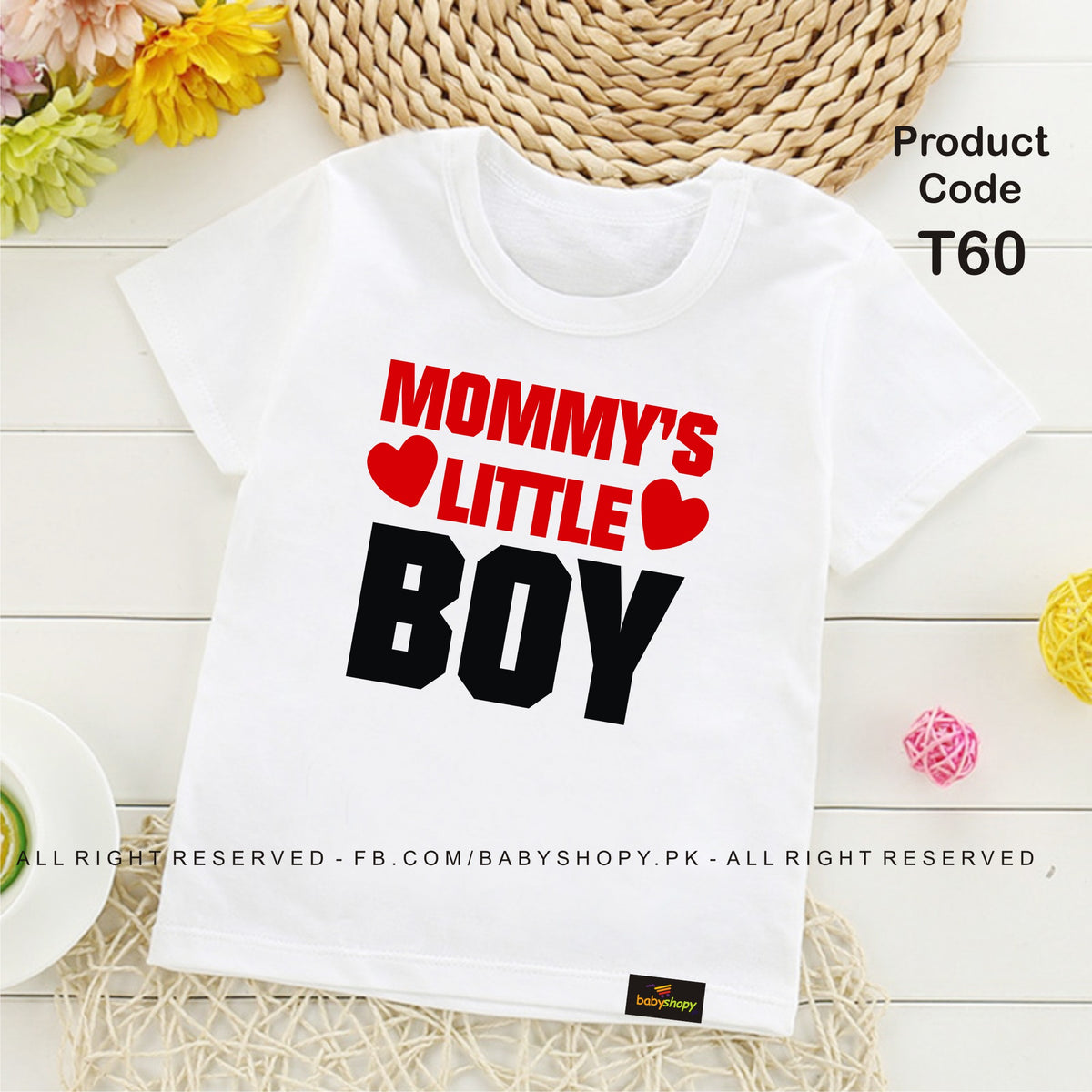 Mommy's LITTLE BOY  baby t shirt