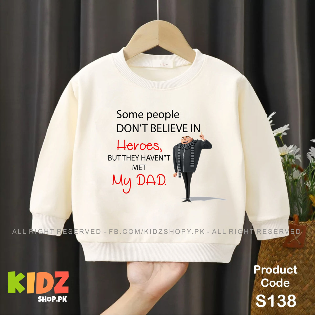 some people dont believe in hero but they dont meet my dad baby sweat shirt