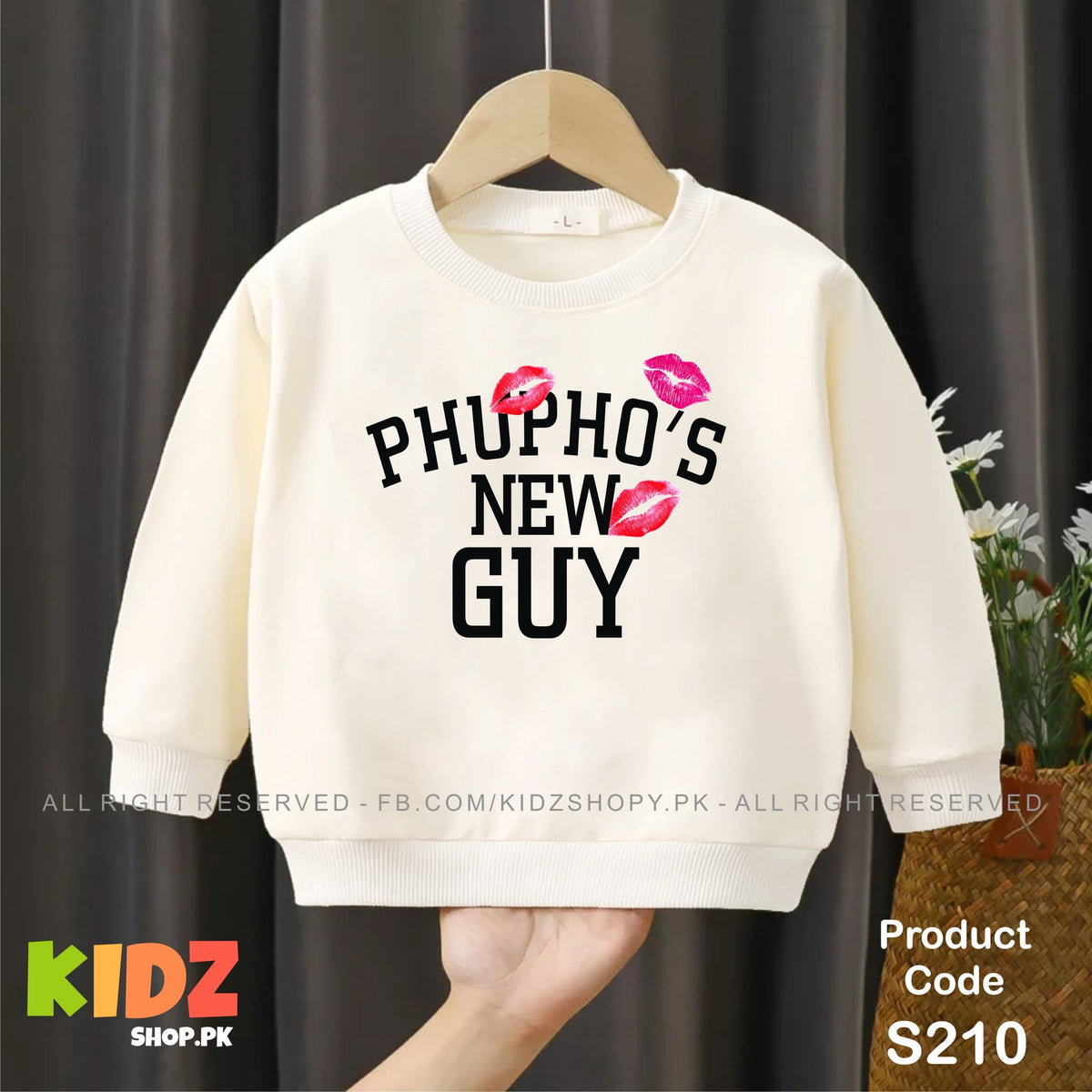 phupho s new guy baby sweat shirt