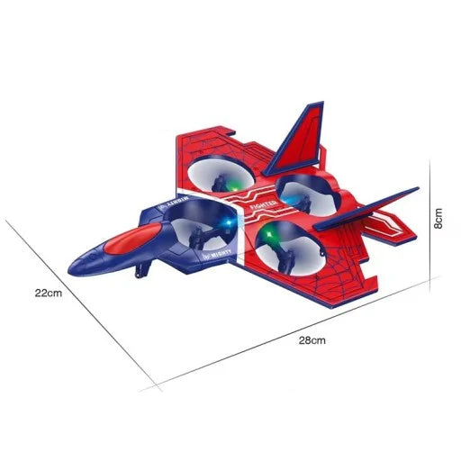 RC Combat Aircraft Drone – Remote Control Flying Jet Toy for Kids